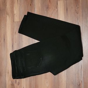 Women's size 14 regular black denim jeggings